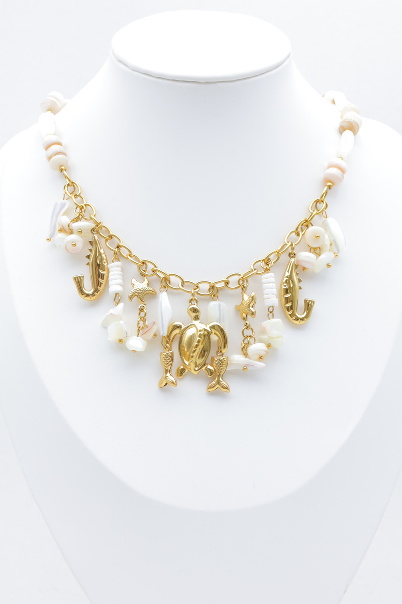 Mayorista Beli & Jolie - Collar de acero inoxidable
