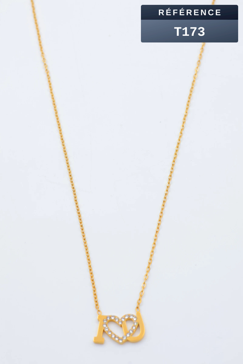 Grossiste Beli & Jolie - Collier en acier inoxydable