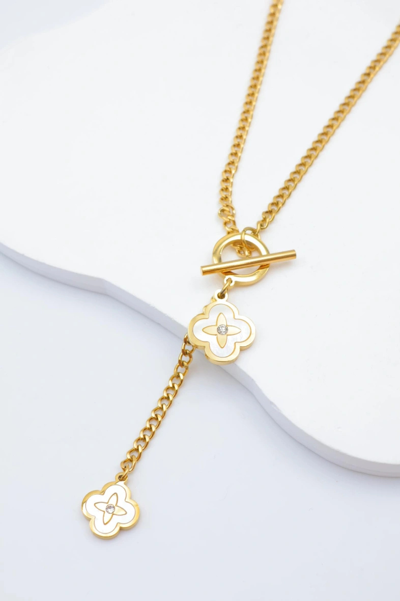 Grossiste Beli & Jolie - Collier en acier inoxydable