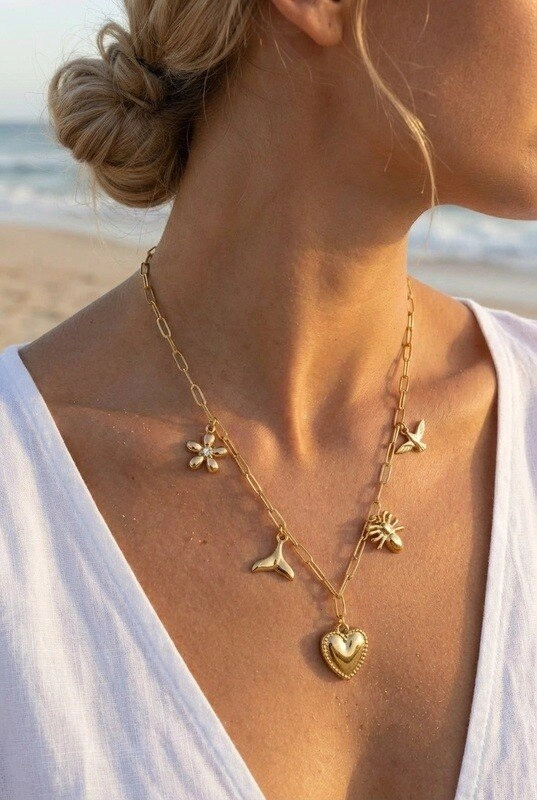Wholesaler Beli & Jolie - Necklace - Stainless Steel