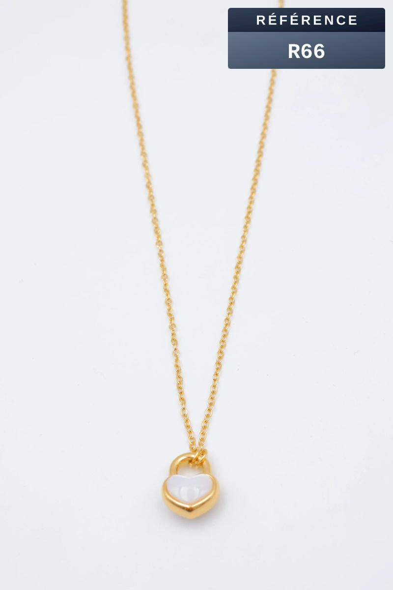 Grossiste Beli & Jolie - Collier en acier inoxydable