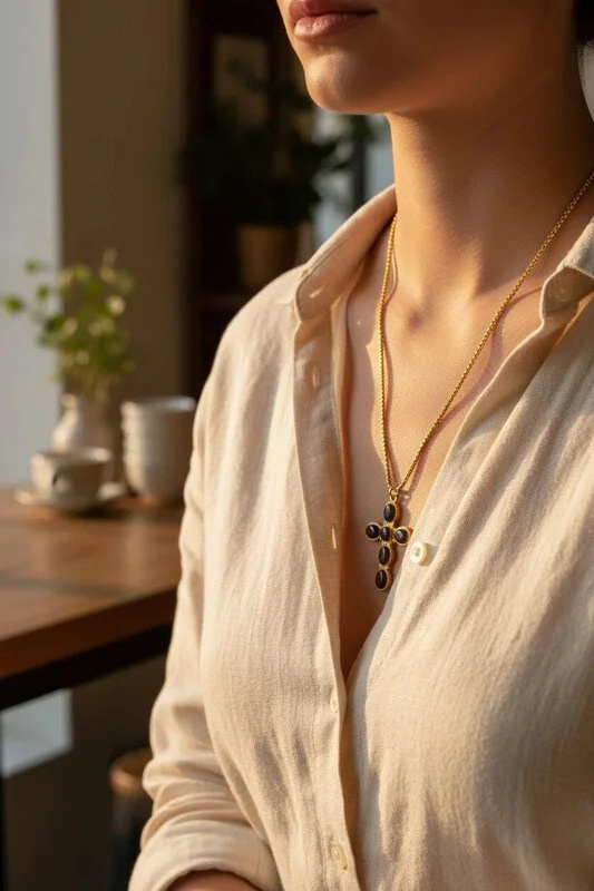 Mayorista Beli & Jolie - Collar de acero inoxidable