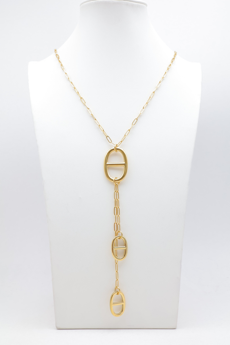 Grossiste Beli & Jolie - Collier en acier inoxydable