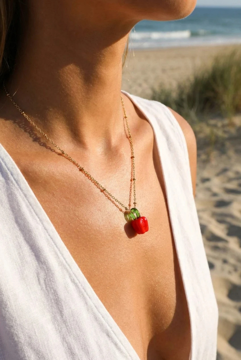 Grossiste Beli & Jolie - Collier en acier inoxydable