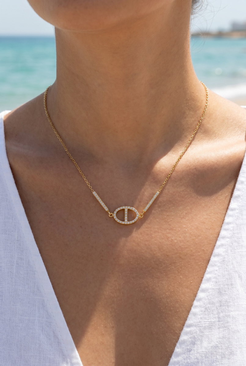 Grossiste Beli & Jolie - Collier en acier inoxydable