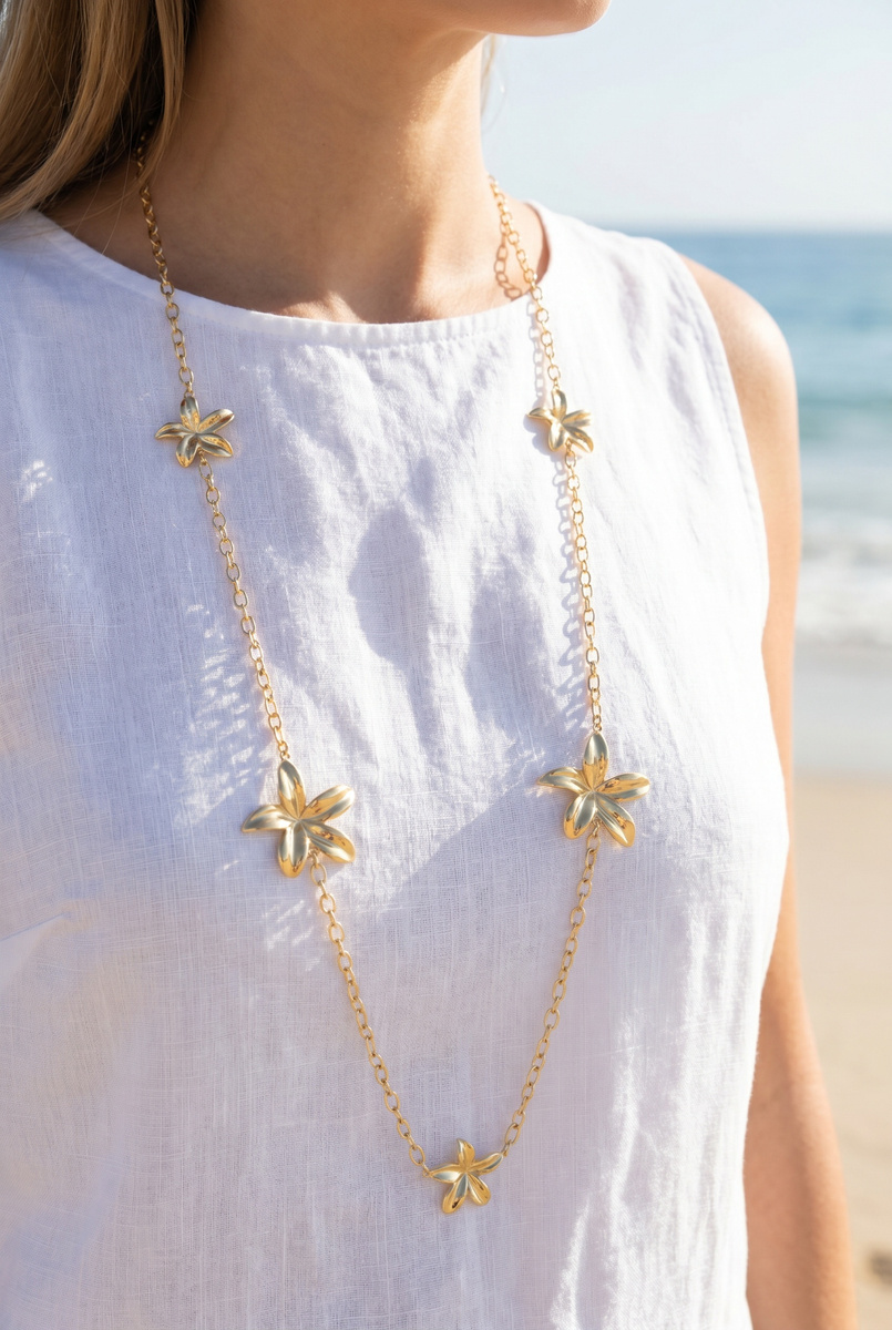 Grossiste Beli & Jolie - Collier en acier inoxydable