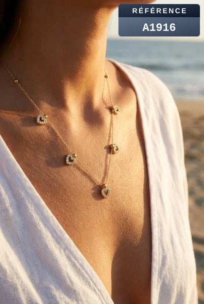 Wholesaler Beli & Jolie - Stainless steel necklace