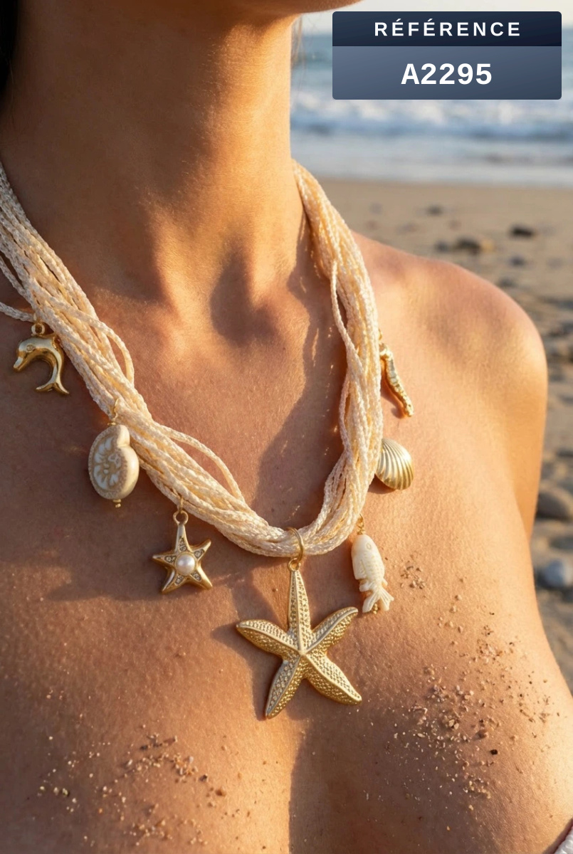 Grossista Beli & Jolie - Collana in acciaio inossidabile