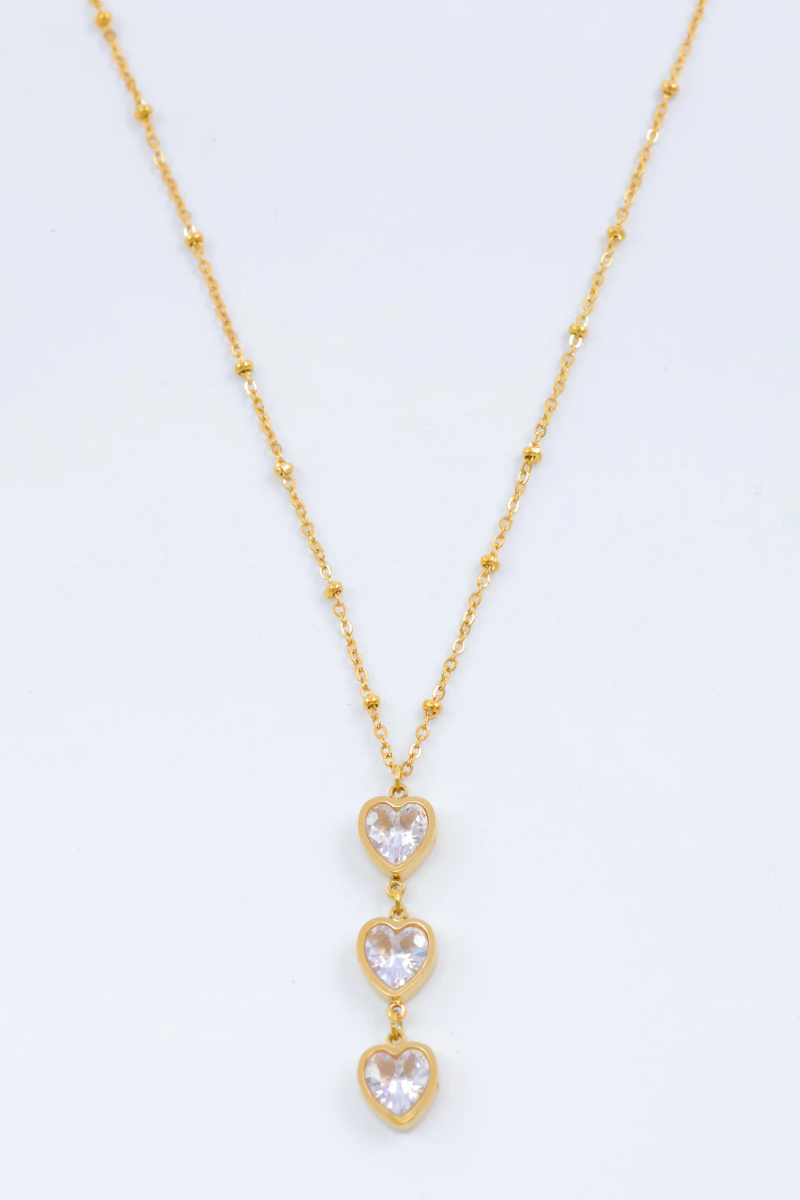 Mayorista Beli & Jolie - Collar de acero inoxidable
