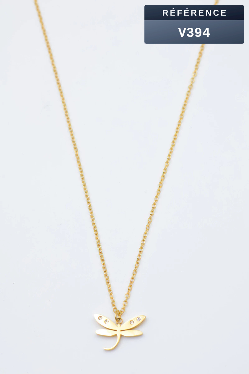 Grossiste Beli & Jolie - Collier en acier inoxydable
