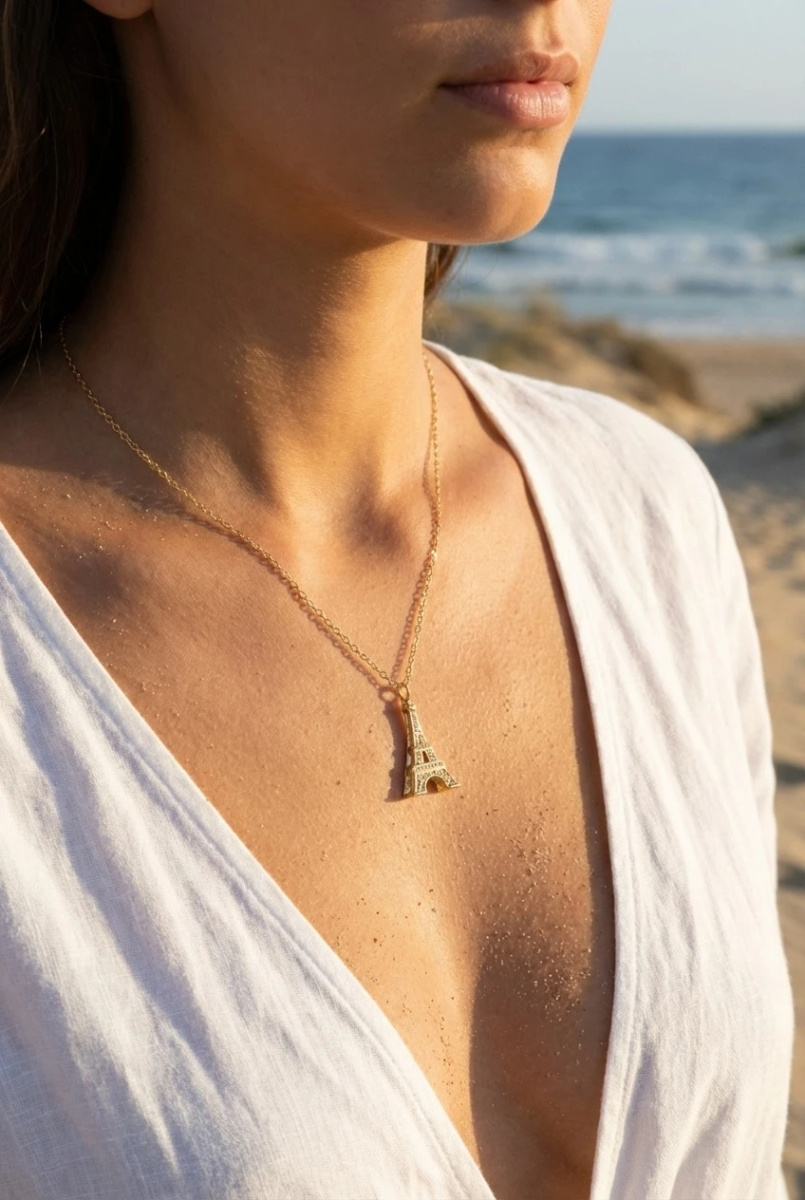 Mayorista Beli & Jolie - Collar de acero inoxidable