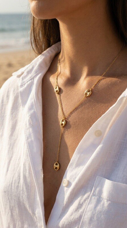 Wholesaler Beli & Jolie - Stainless steel necklace