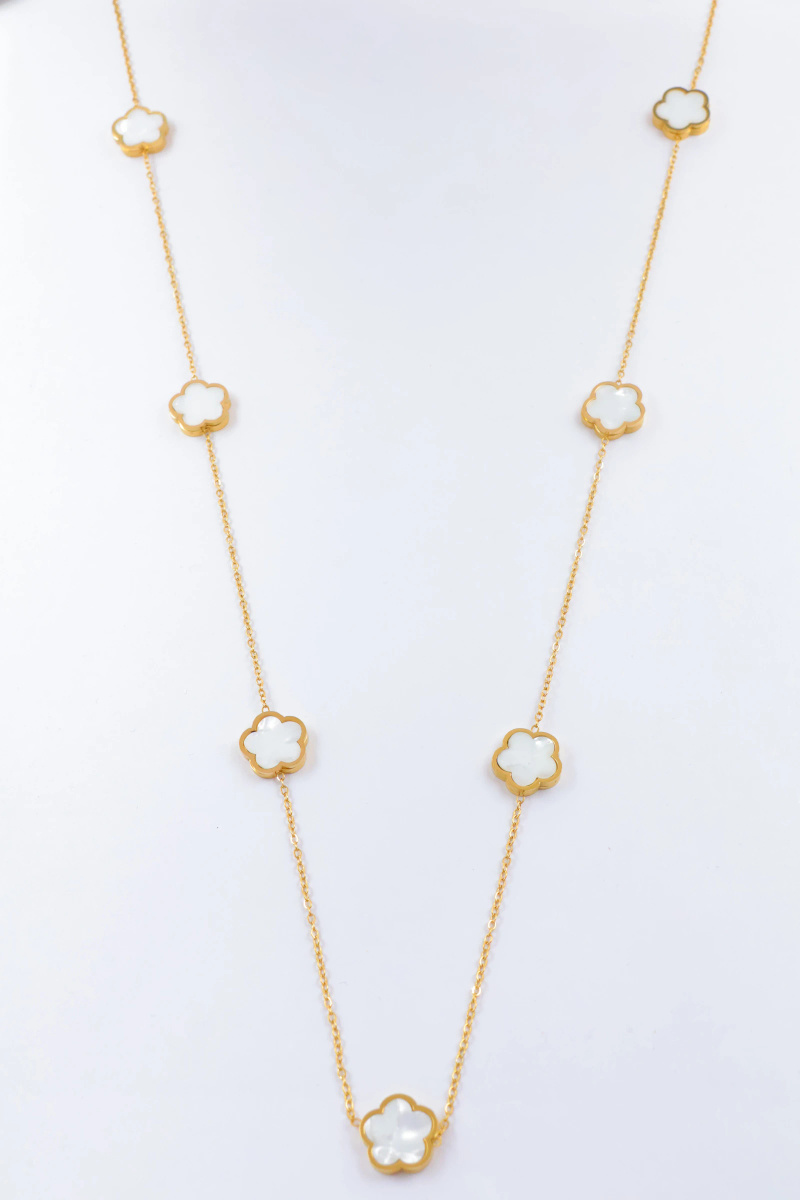 Grossiste Beli & Jolie - Collier sautoir en acier inoxydable