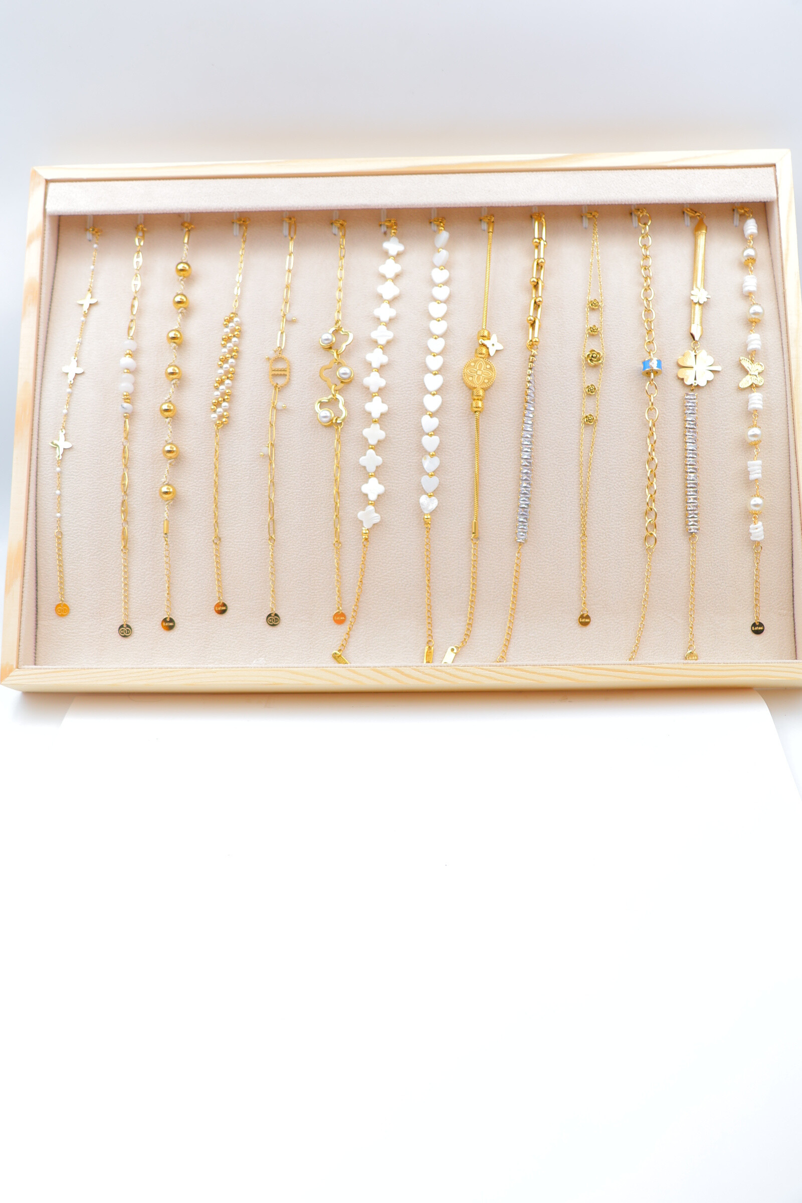 Grossista Beli & Jolie - Espositore per braccialetti in acciaio inossidabile