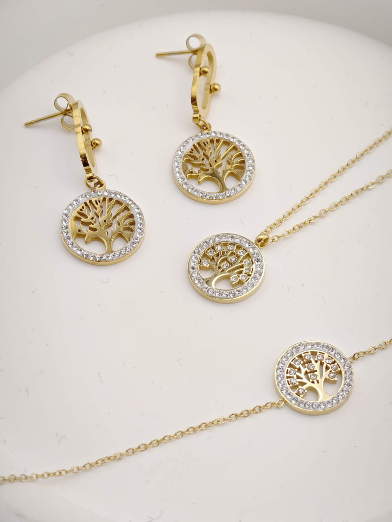 Wholesaler Beli & Jolie - Stainless steel jewelry set