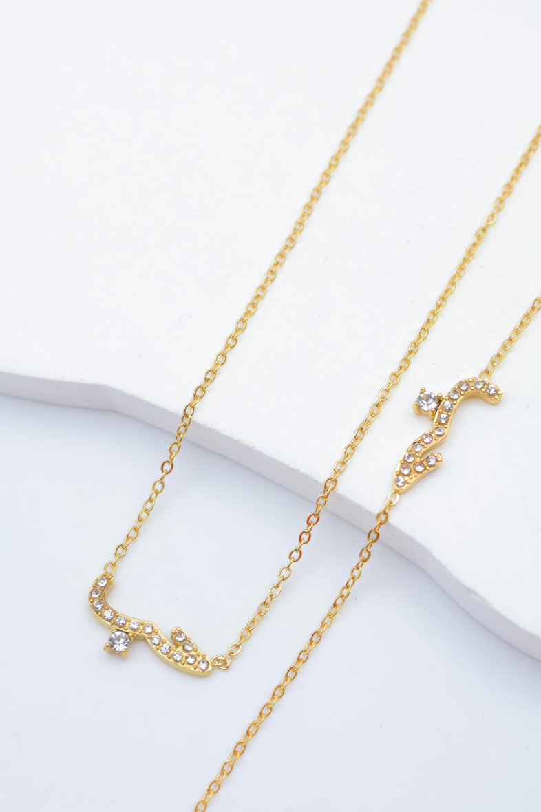 Grossiste Beli & Jolie - Parure de bijoux en acier inoxydable