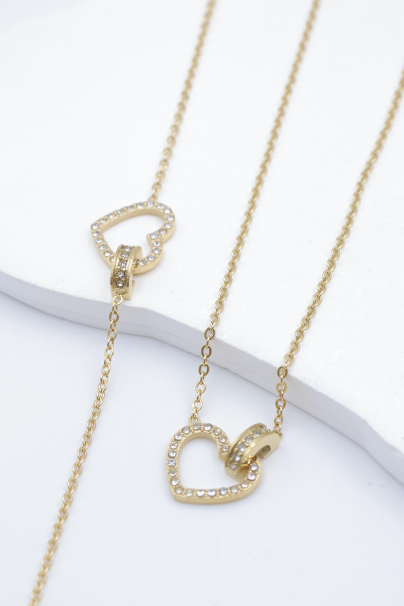 Grossiste Beli & Jolie - Parure de bijoux en acier inoxydable