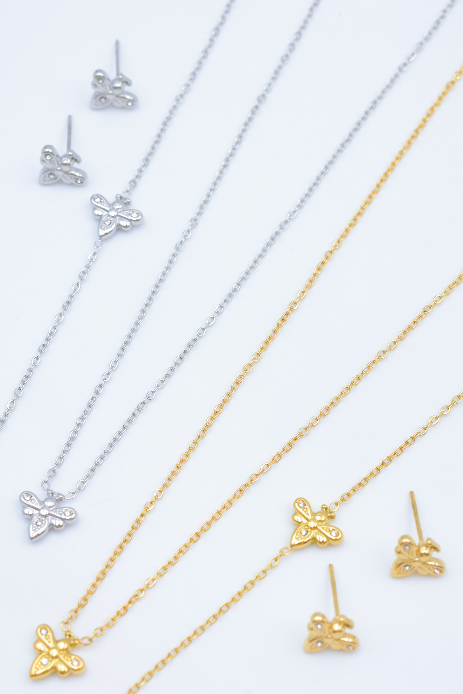 Wholesaler Beli & Jolie - Stainless steel jewelry set