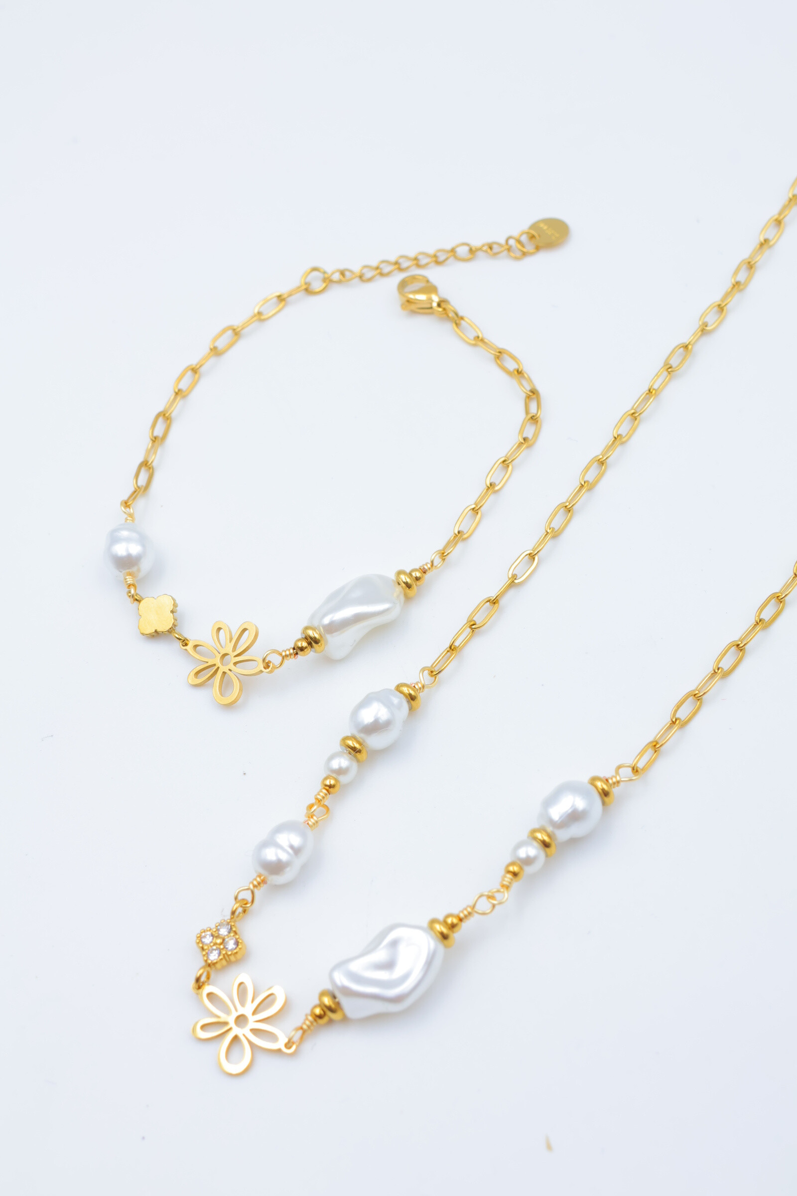 Grossista Beli & Jolie - Set di gioielli in acciaio inossidabile