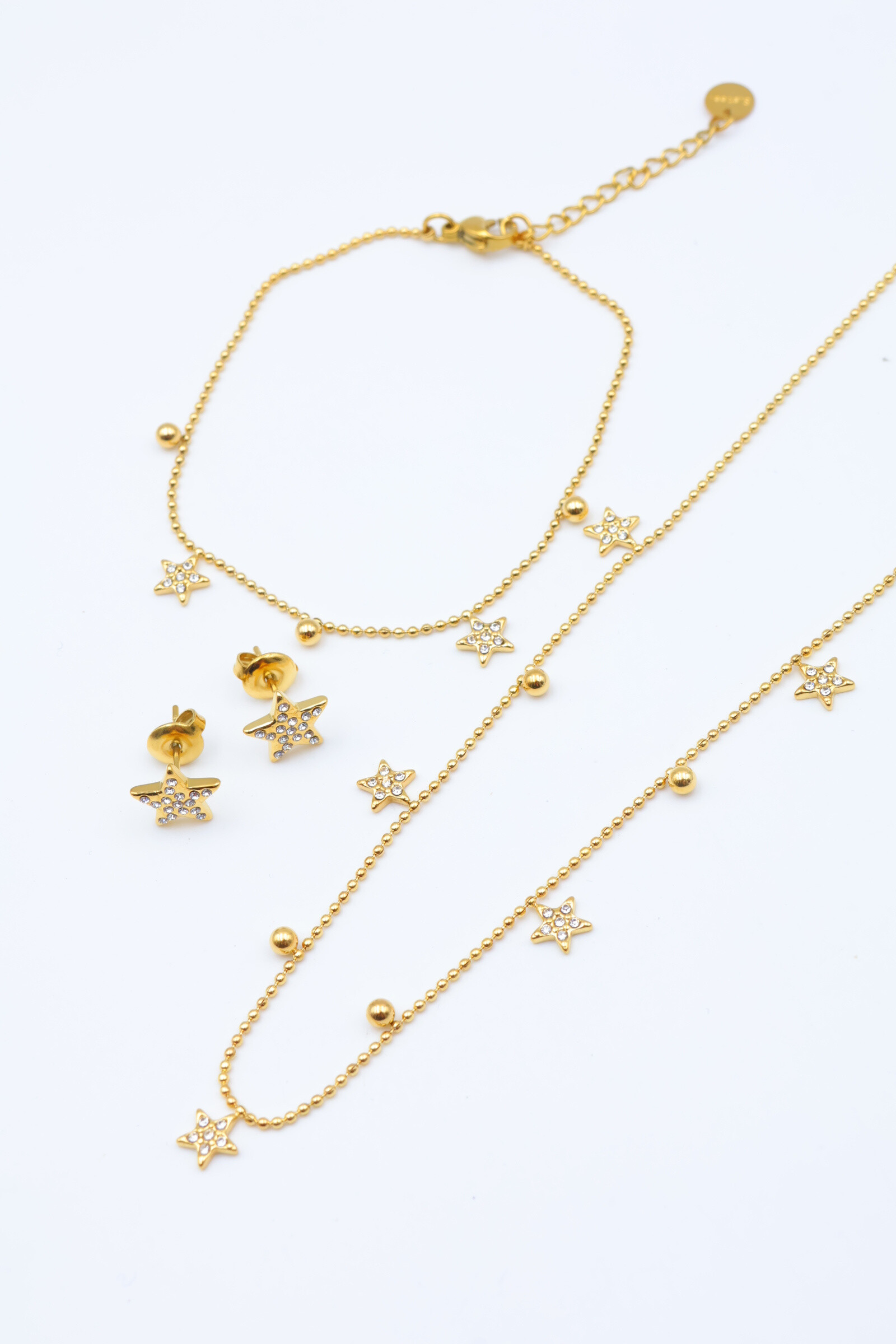 Grossista Beli & Jolie - Set di gioielli in acciaio inossidabile