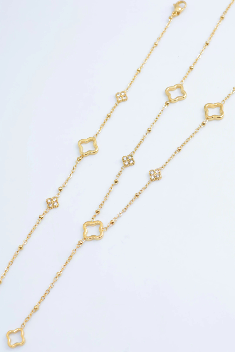 Grossiste Beli & Jolie - Parure de bijoux en acier inoxydable