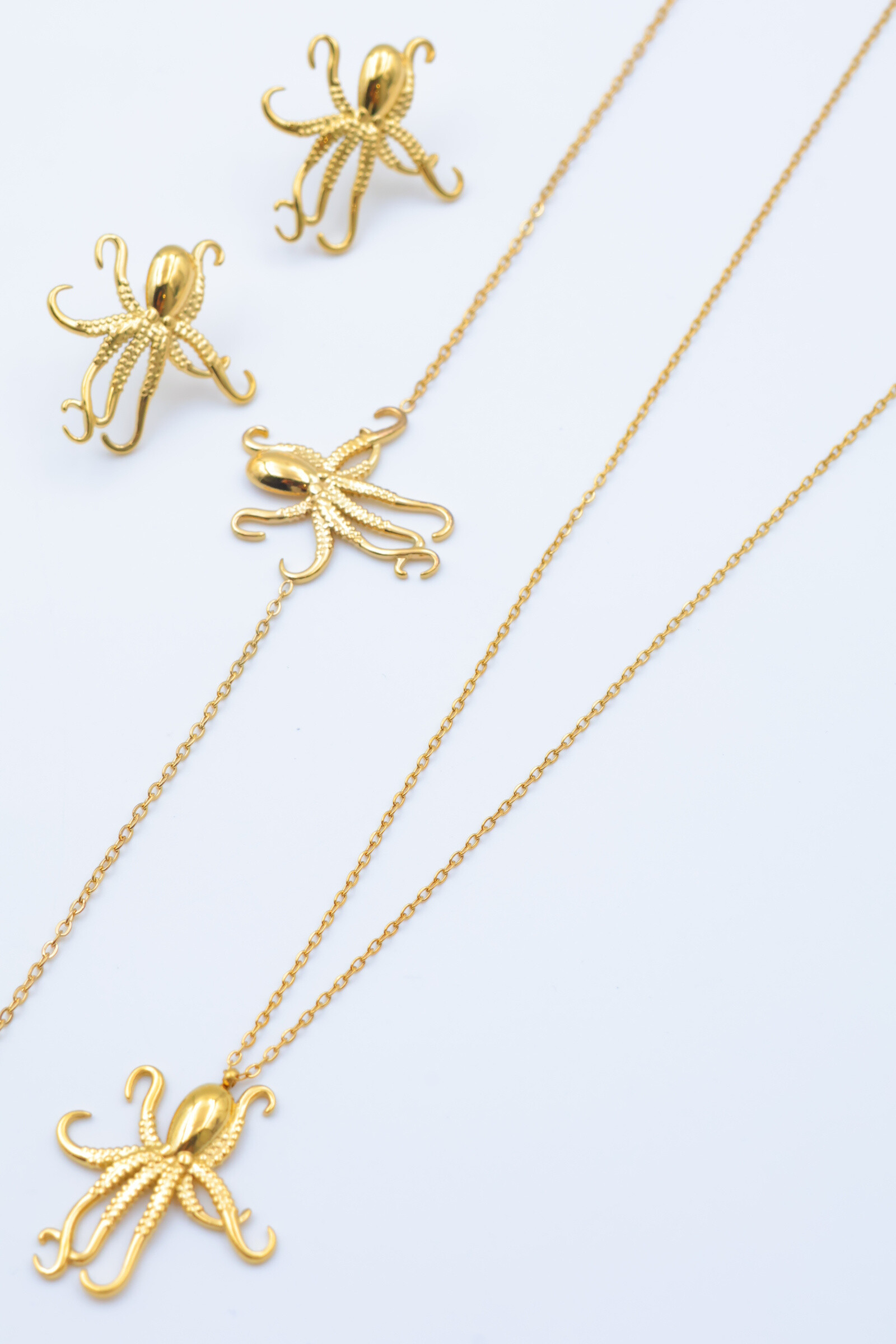 Grossista Beli & Jolie - Set di gioielli in acciaio inossidabile