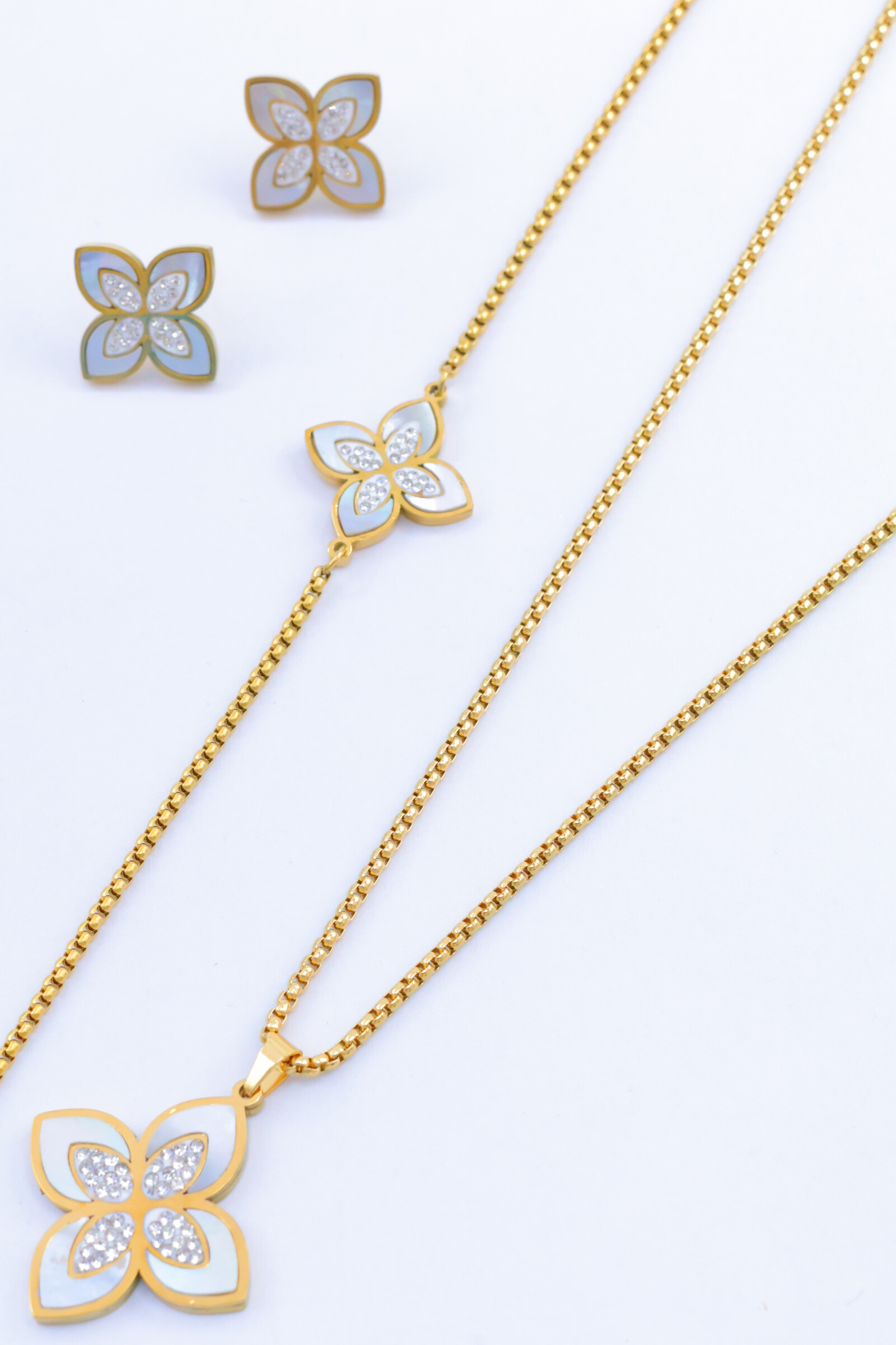 Wholesaler Beli & Jolie - Jewelry Set - Stainless Steel