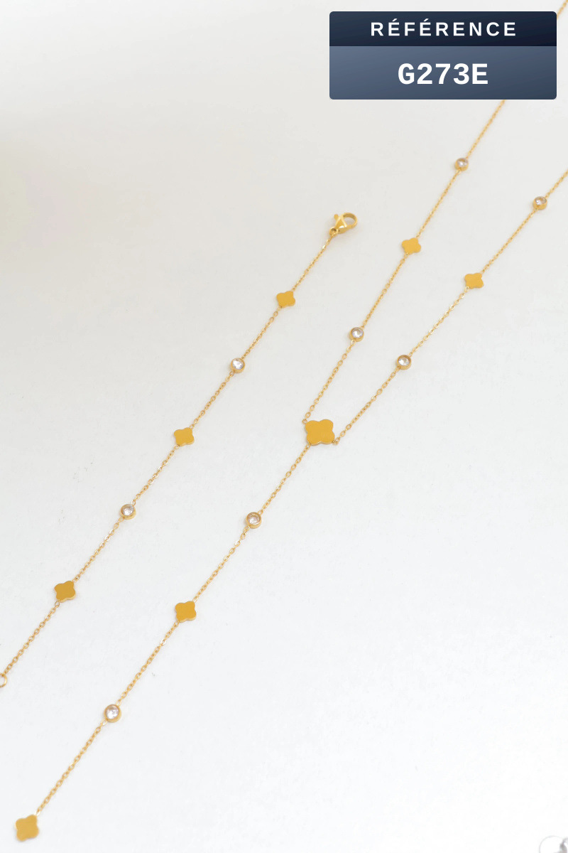 Grossista Beli & Jolie - Set di gioielli in acciaio inossidabile