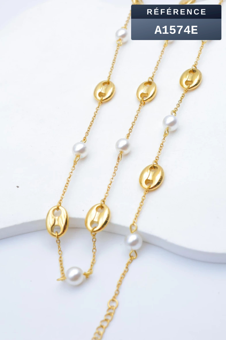 Grossista Beli & Jolie - Set di gioielli in acciaio inossidabile