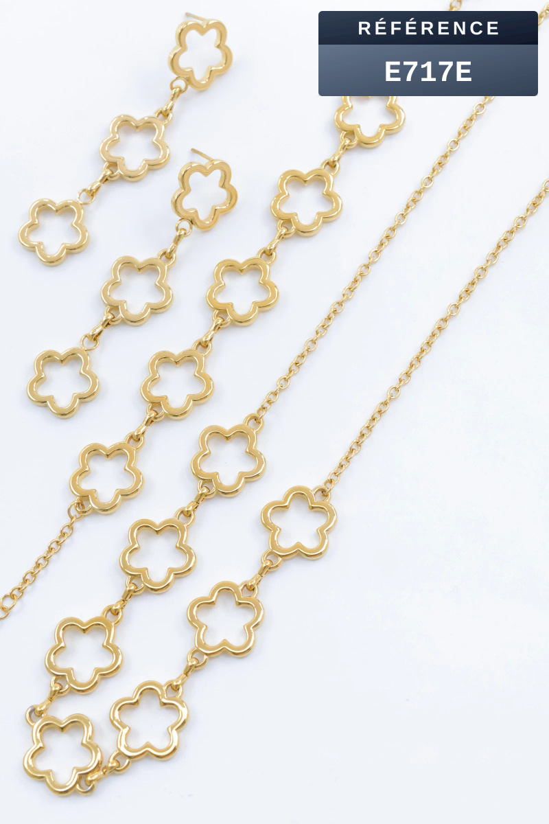 Wholesaler Beli & Jolie - Stainless steel jewelry set
