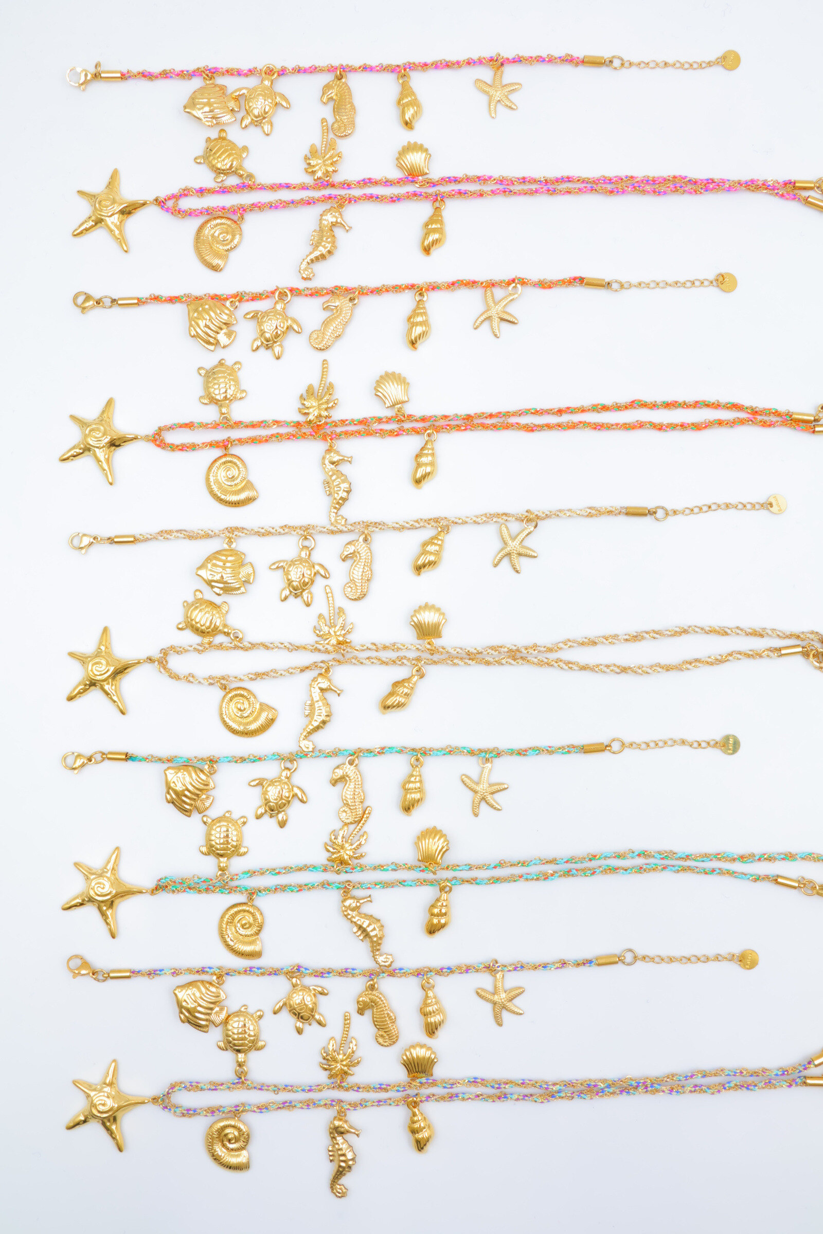 Mayorista Beli & Jolie - Conjunto de joyas de acero inoxidable.
