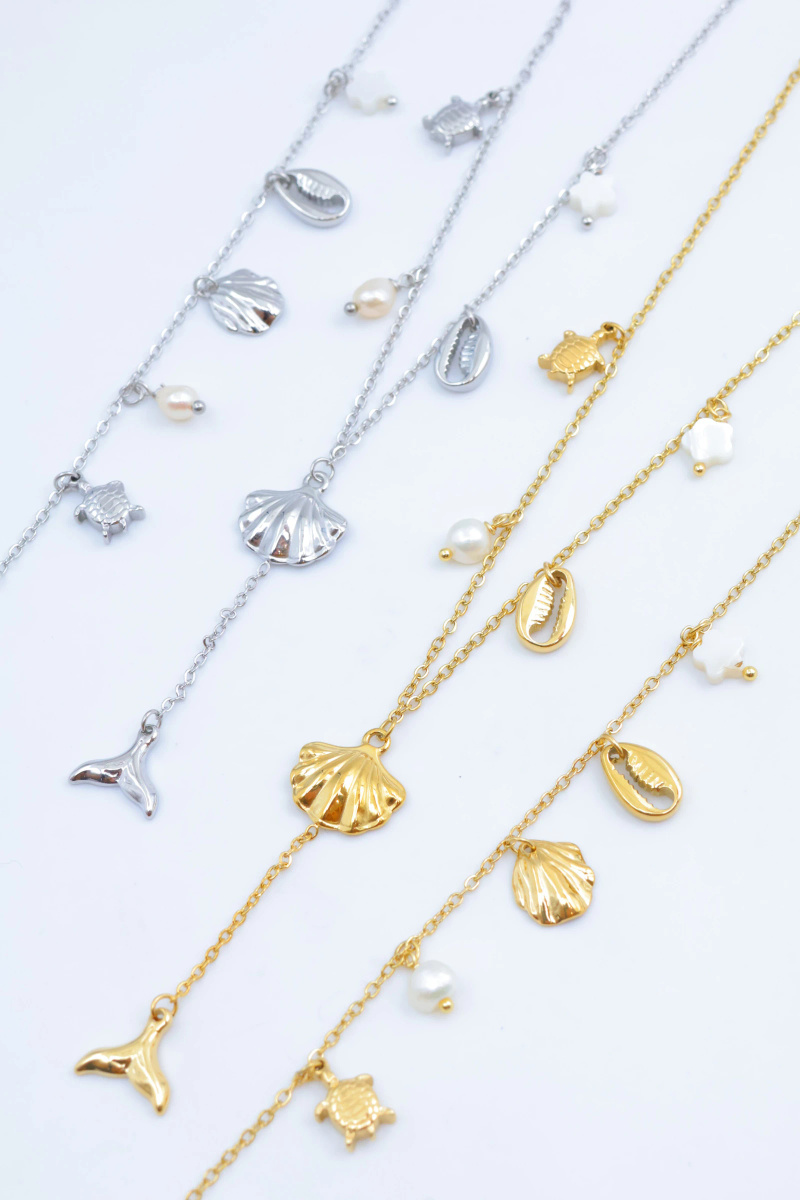 Grossista Beli & Jolie - Set di gioielli in acciaio inossidabile