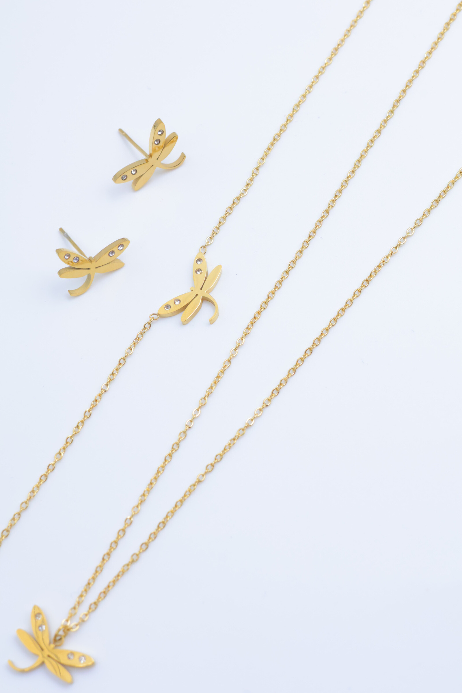 Grossista Beli & Jolie - Set di gioielli in acciaio inossidabile