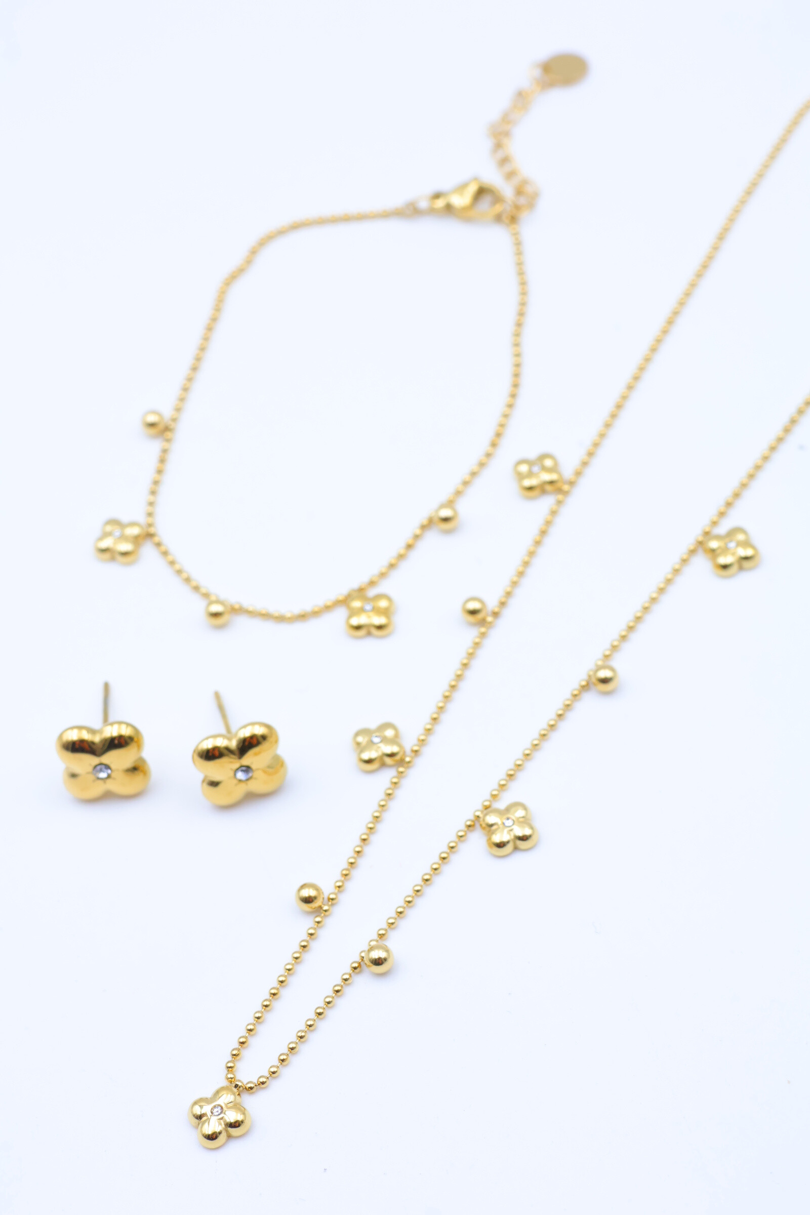 Grossista Beli & Jolie - Set di gioielli in acciaio inossidabile