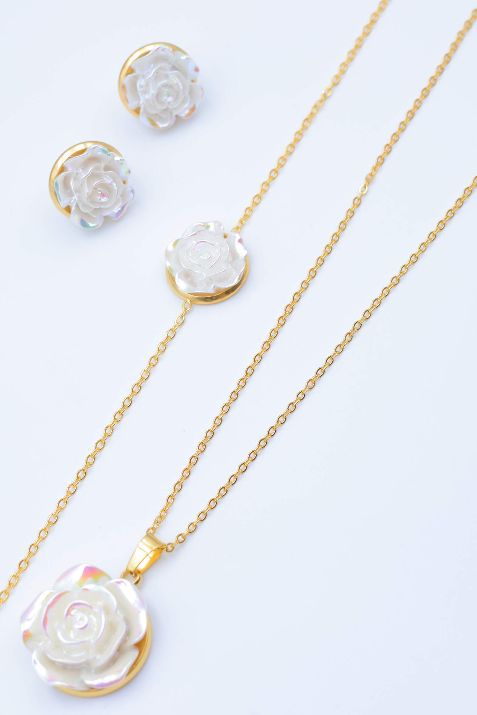 Grossista Beli & Jolie - Set di gioielli in acciaio inossidabile