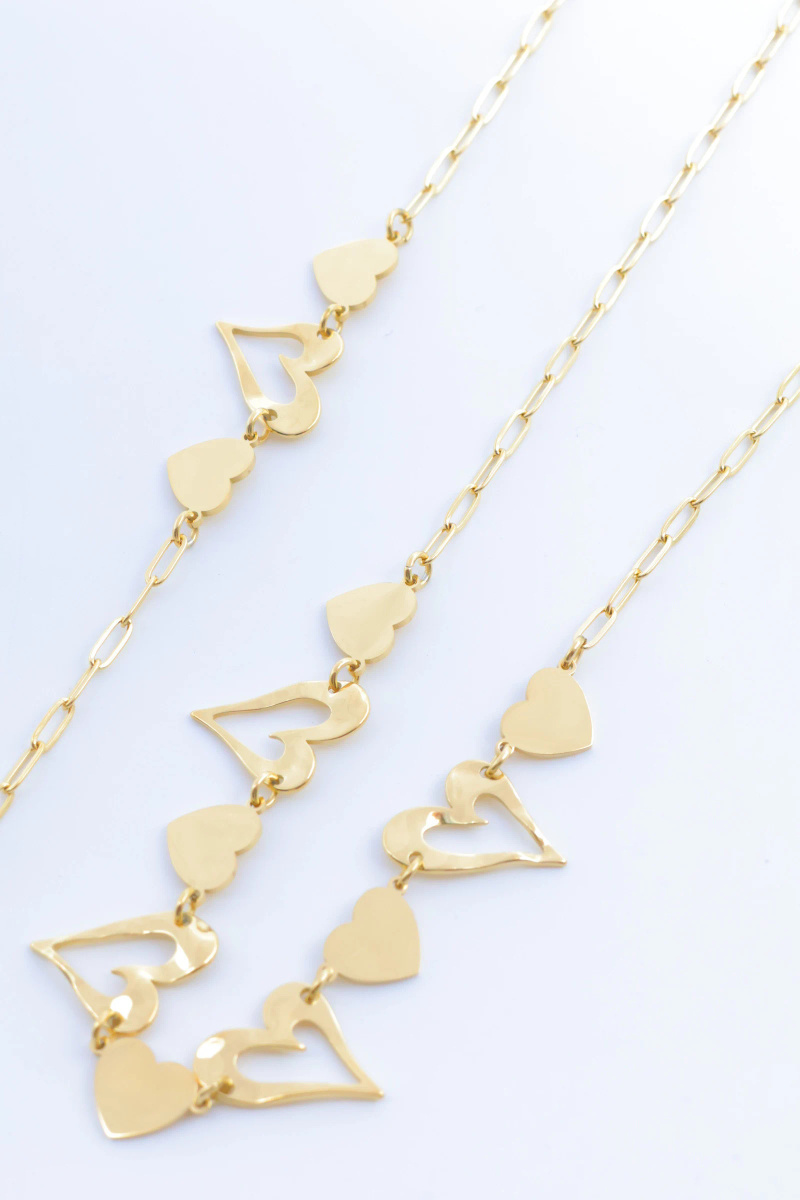 Grossiste Beli & Jolie - Parure de bijoux en acier inoxydable