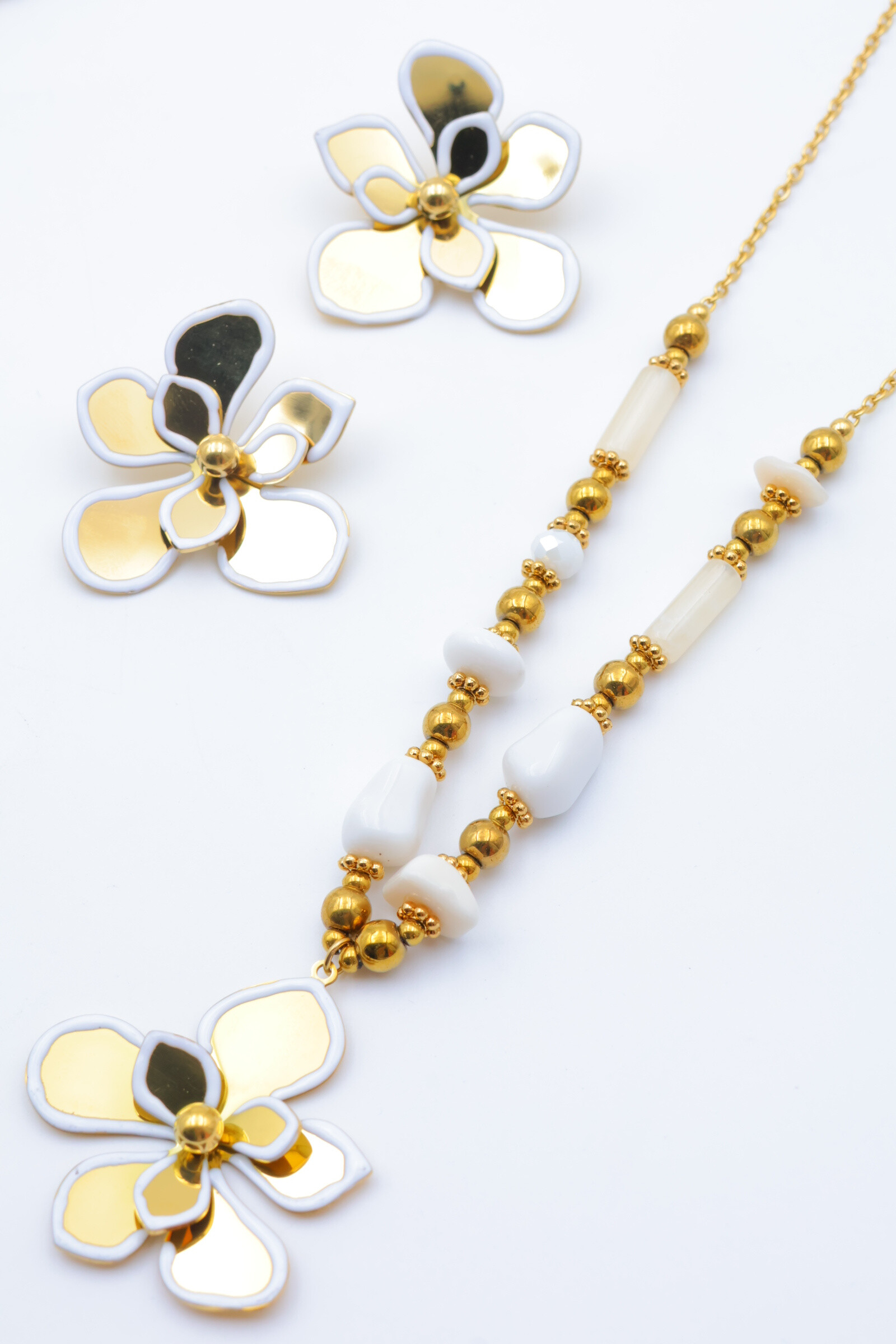 Grossista Beli & Jolie - Set di gioielli in acciaio inossidabile