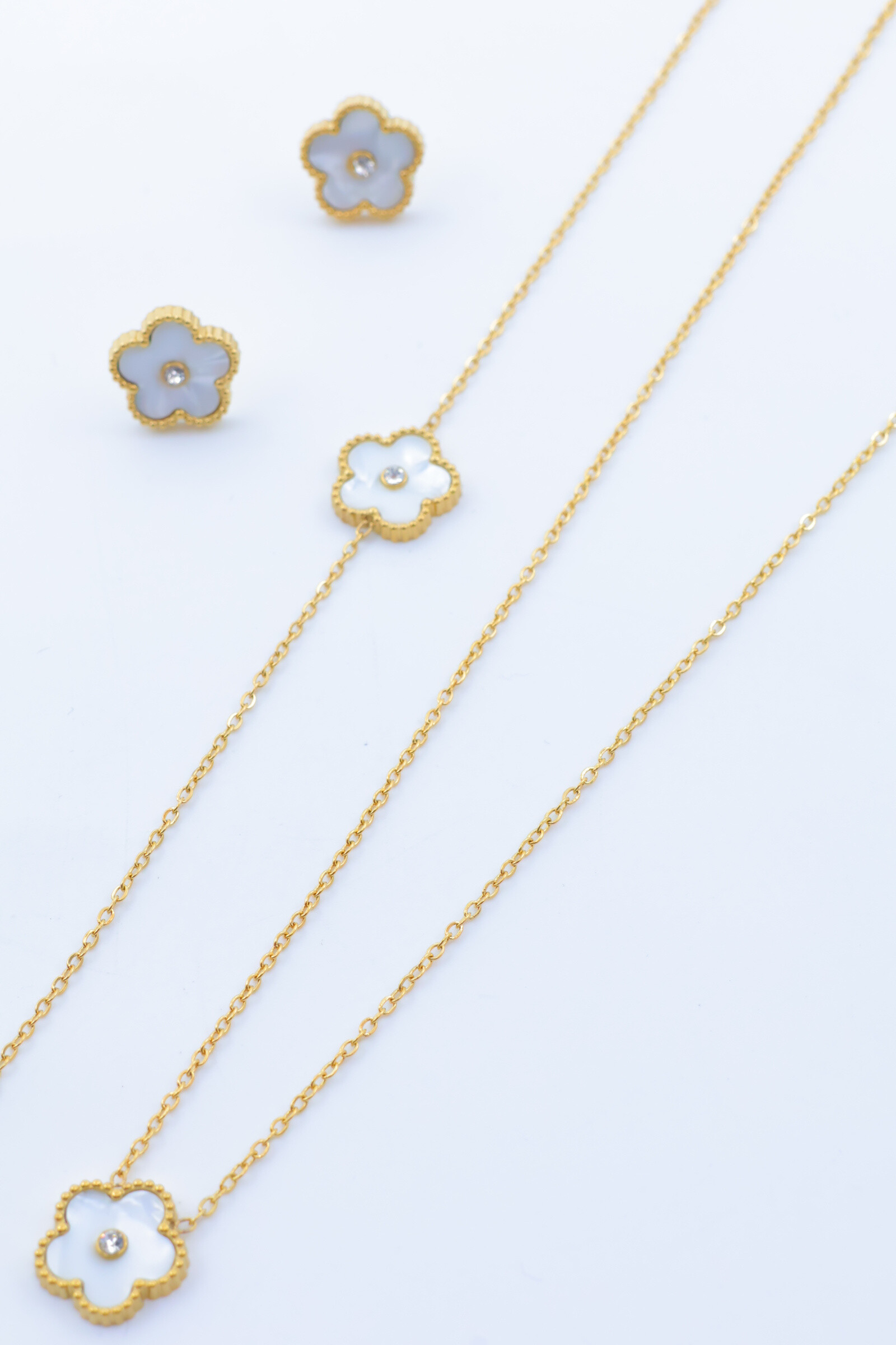 Grossista Beli & Jolie - Set di gioielli in acciaio inossidabile