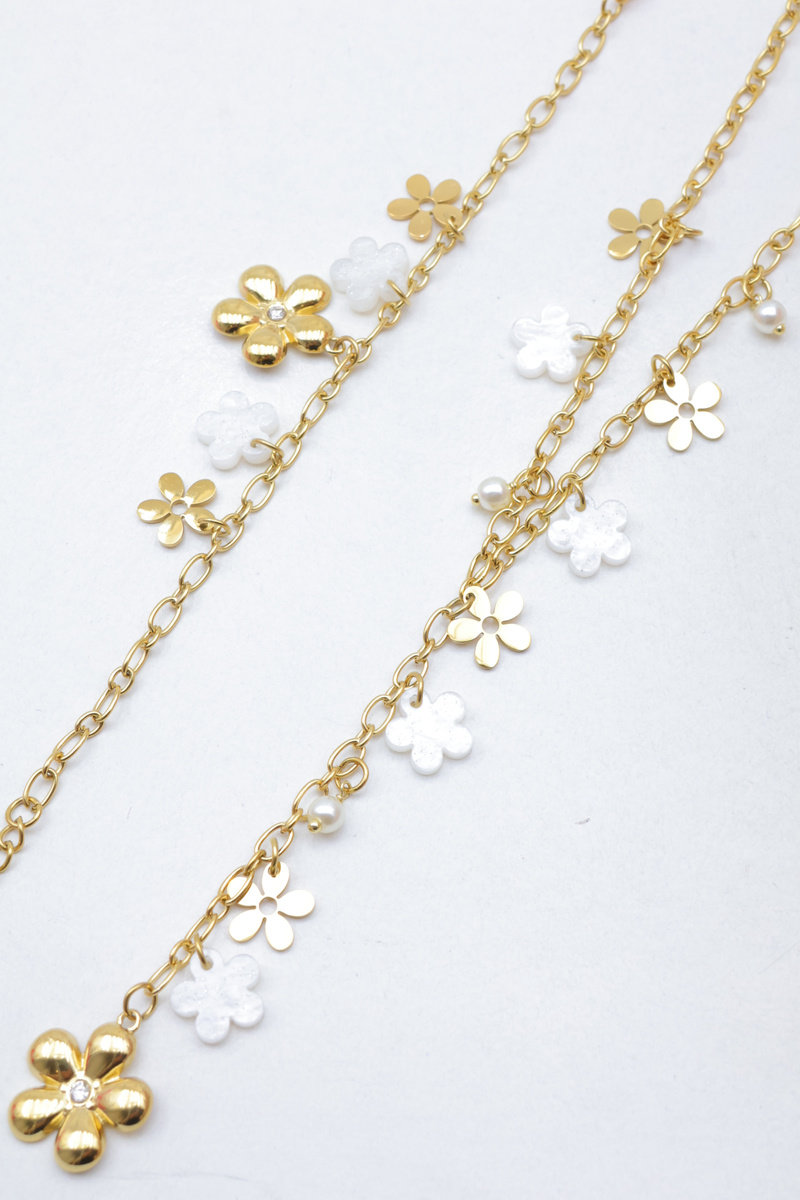Grossiste Beli & Jolie - Parure de bijoux en acier inoxydable