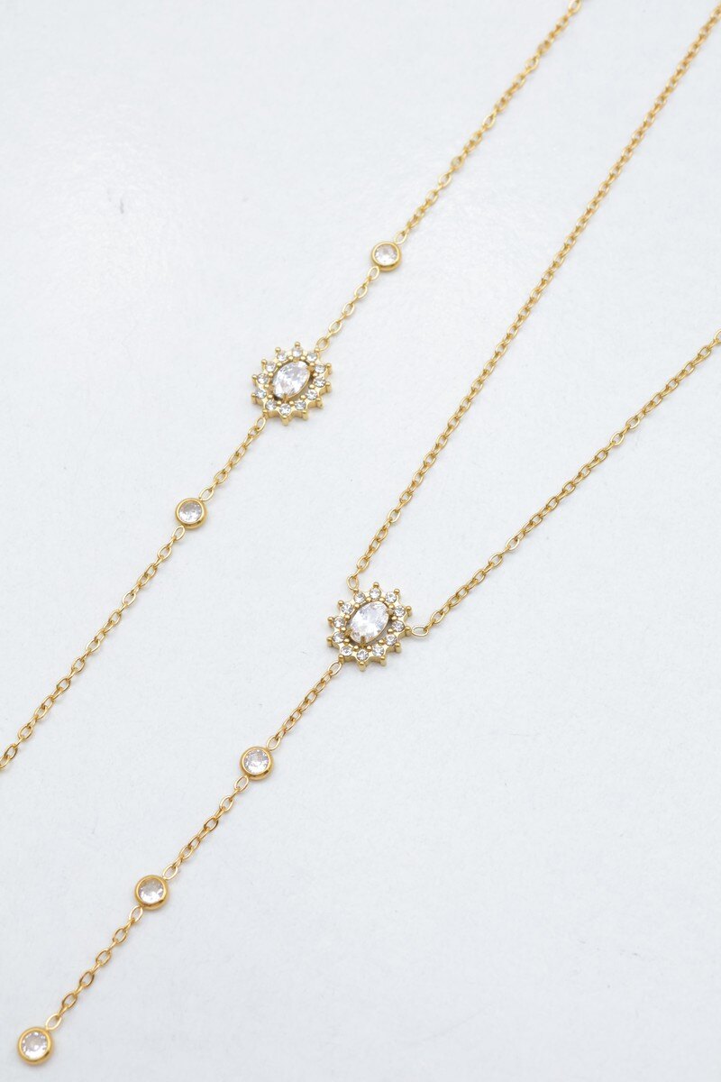 Grossiste Beli & Jolie - Parure de bijoux en acier inoxydable