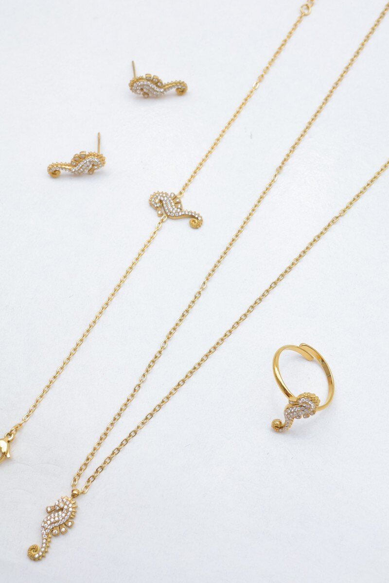 Grossista Beli & Jolie - Set di gioielli in acciaio inossidabile