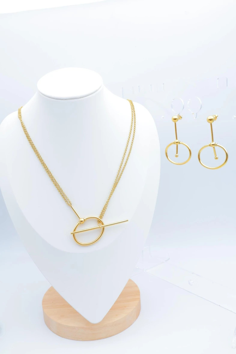Mayorista Beli & Jolie - Juego de joyas de acero inoxidable