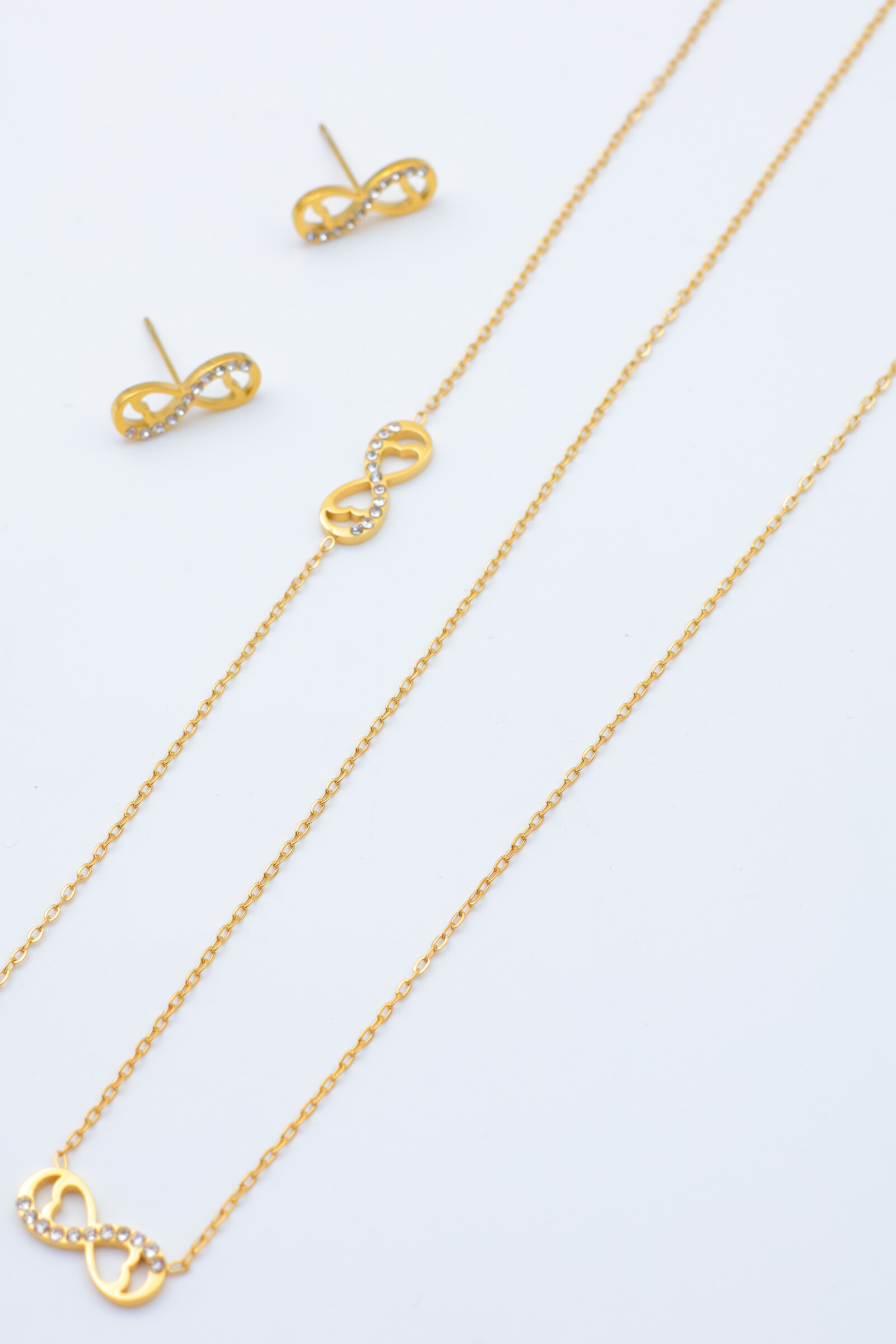 Grossista Beli & Jolie - Set di gioielli in acciaio inossidabile