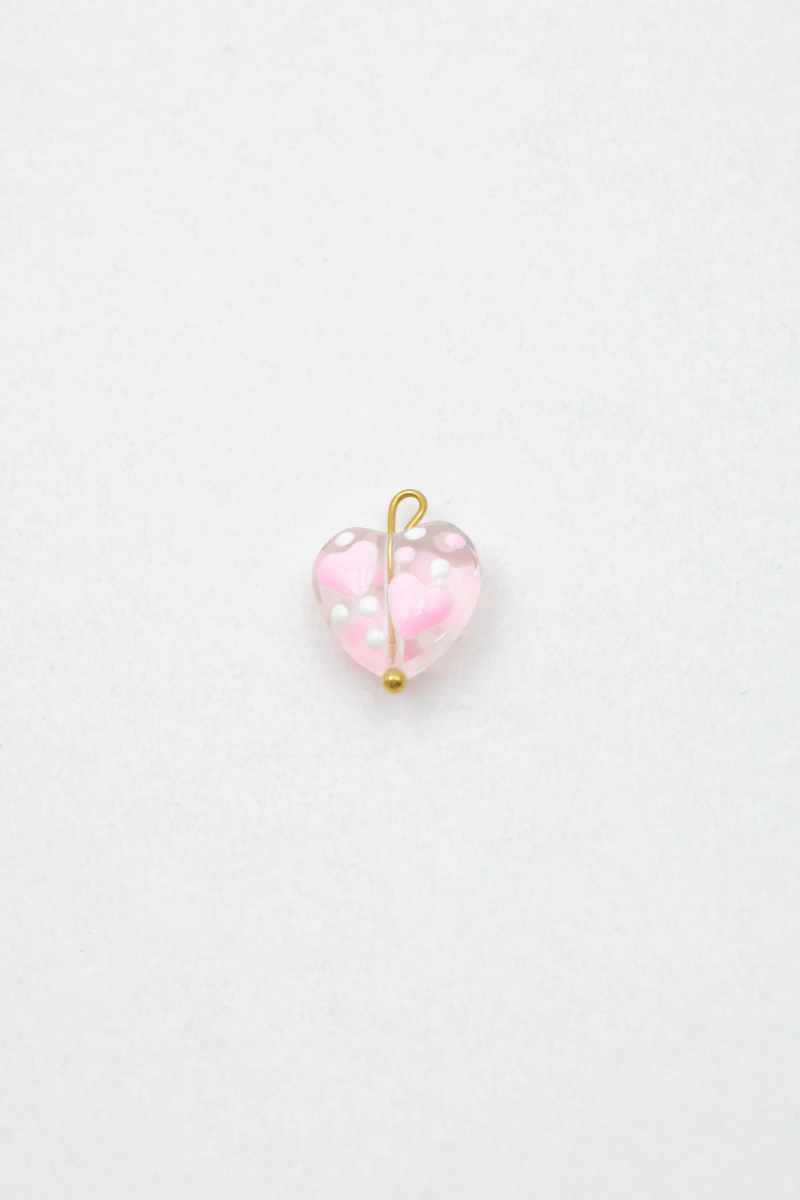 Grossiste Beli & Jolie - Pendentif coeur en acier inoxydable