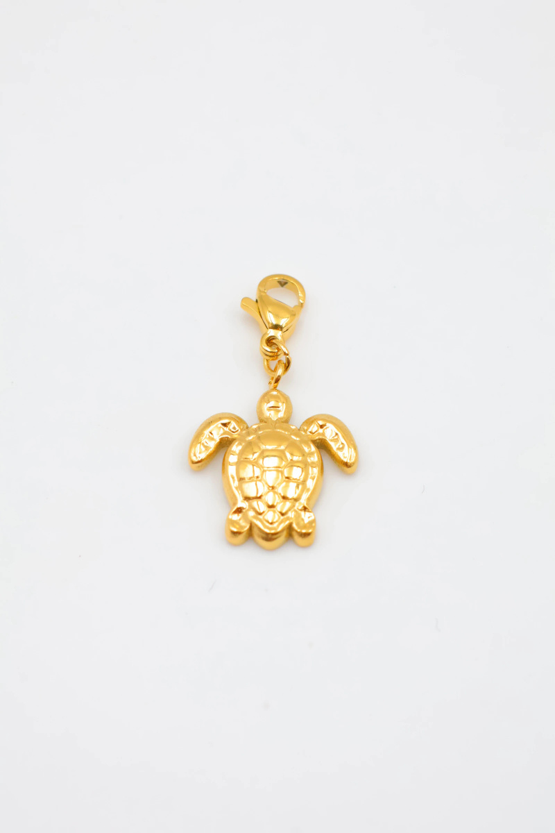 Wholesaler Beli & Jolie - Stainless steel turtle pendant