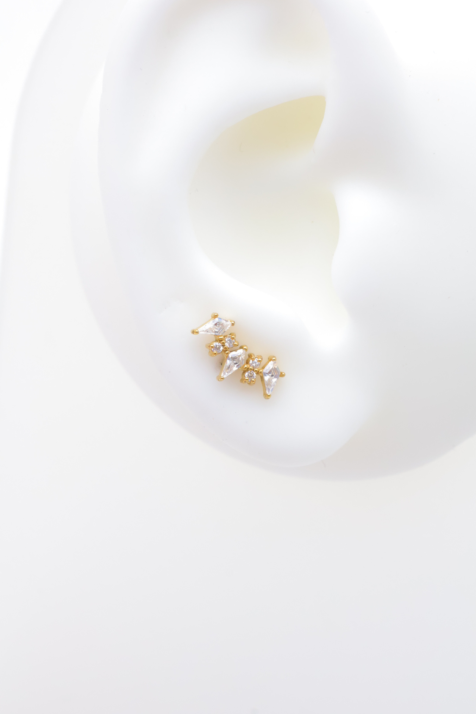 Wholesaler Beli & Jolie - Stainless steel ear piercing