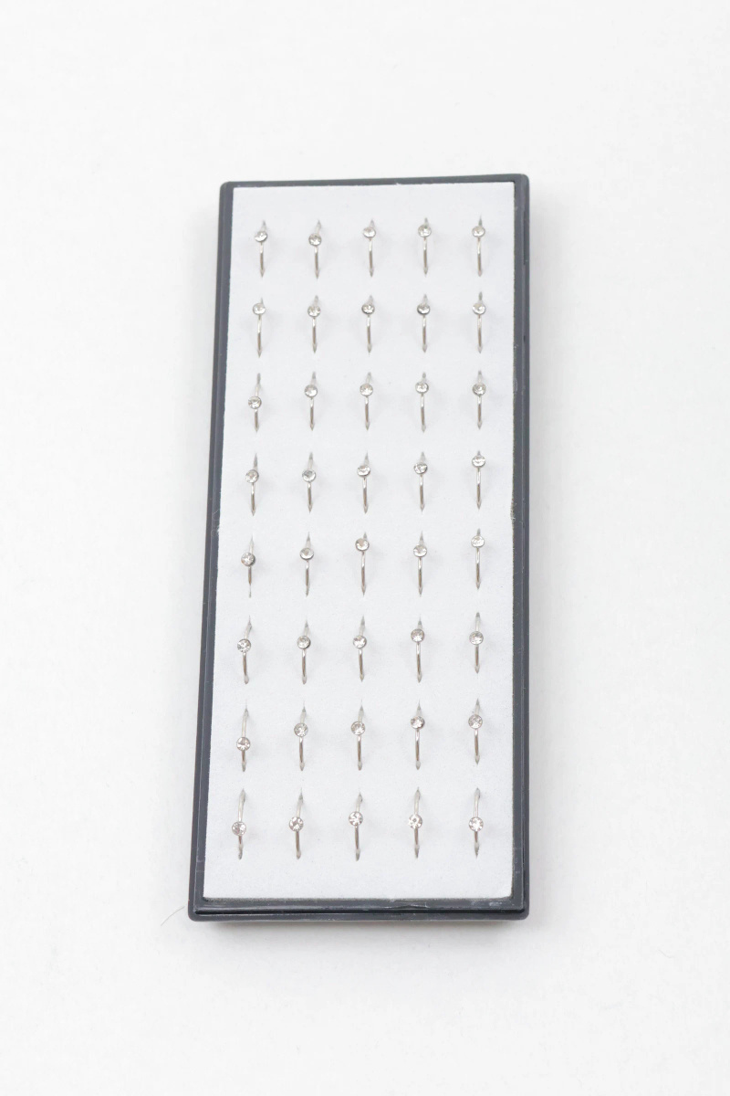 Mayorista Beli & Jolie - Lote de 40 piercings para la nariz de acero inoxidable