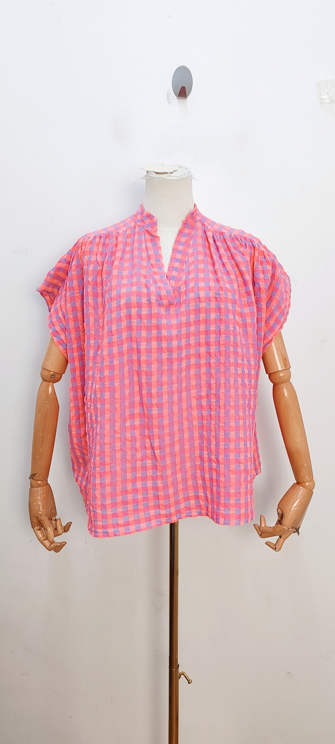 Großhändler Bellavie - KARO-BLUSE