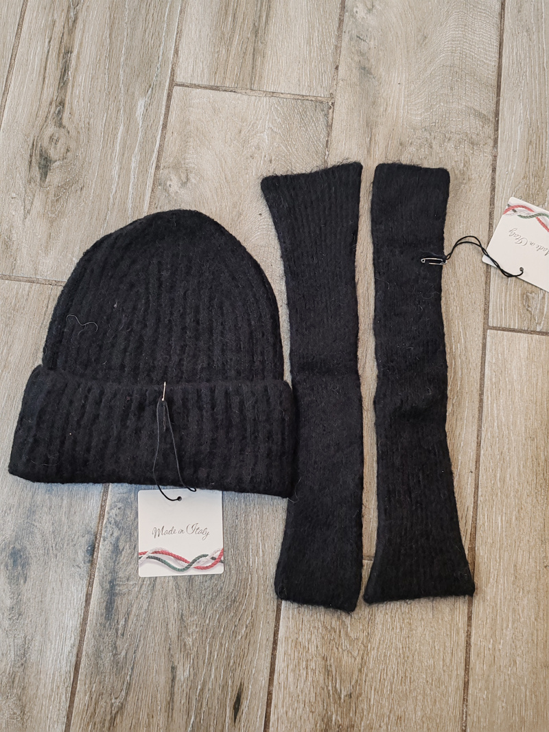 Großhändler Bellavie - SET AUS BABY-ALPAKA-MÜTZE UND HANDSCHUH