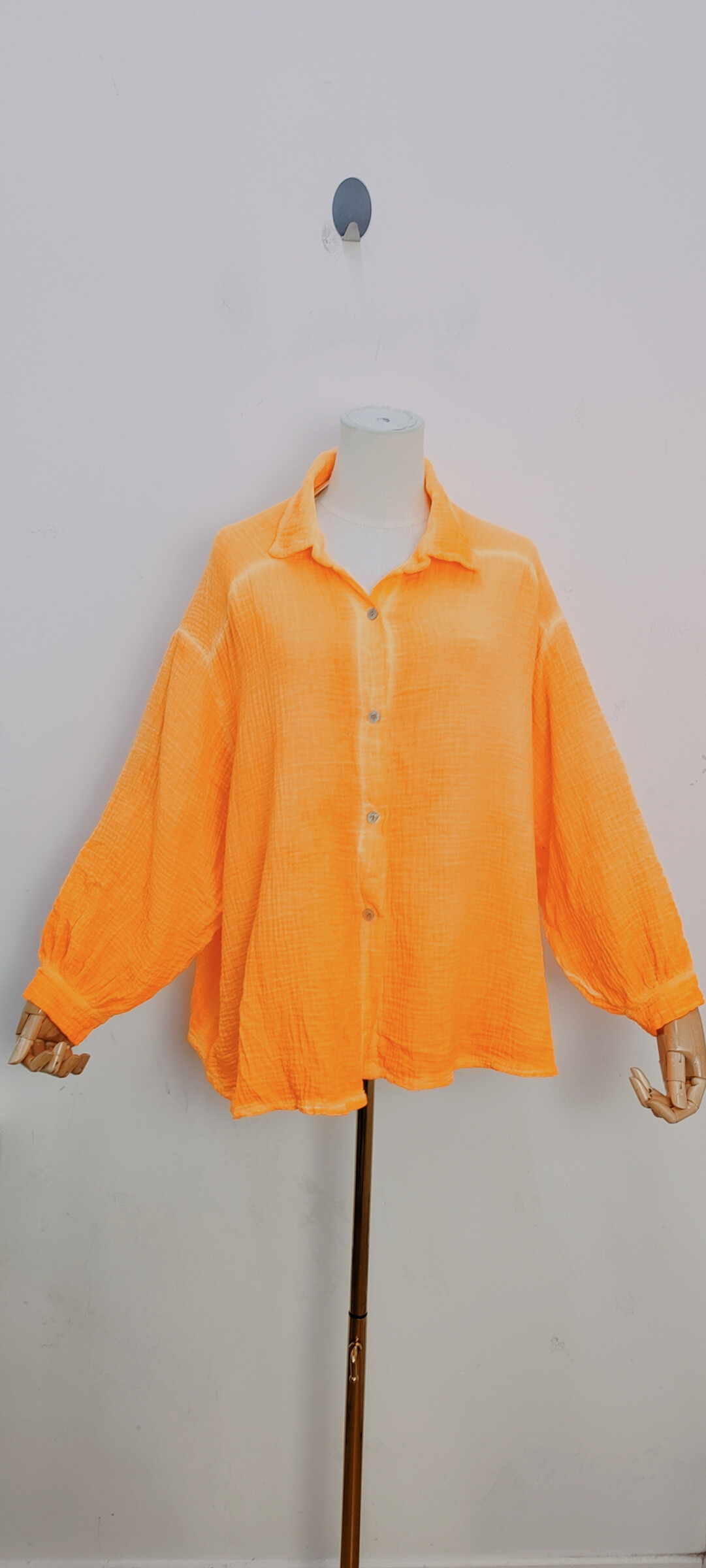 Grossista Bellavie - Camicia fluorescente a gas di cotone